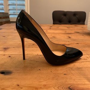 Beautiful patent leather Louboutin Corneille’s